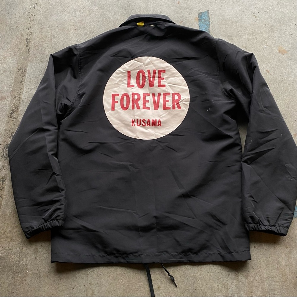 X-LARGE x X-girl Coach Jacket/Reversible Jacket Yayoi Kusama Eternal Soul - Picture 3 of 10